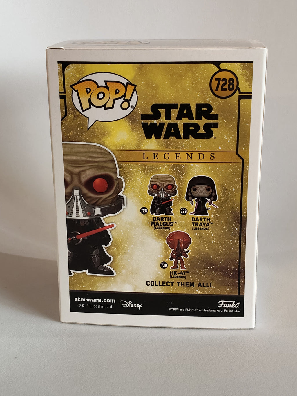 Funko Pop! Star Wars: Gaming Greats (Legends) – Darth Malgus #728 Special Edition