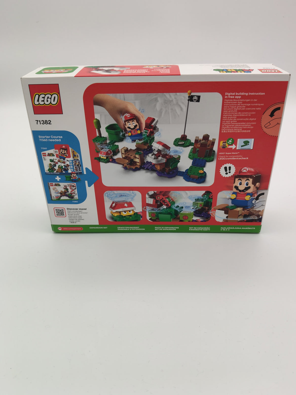LEGO Super Mario: Piranha Plant Puzzling Challenge Expansion Set 71382 (New / Sealed - Near Mint)