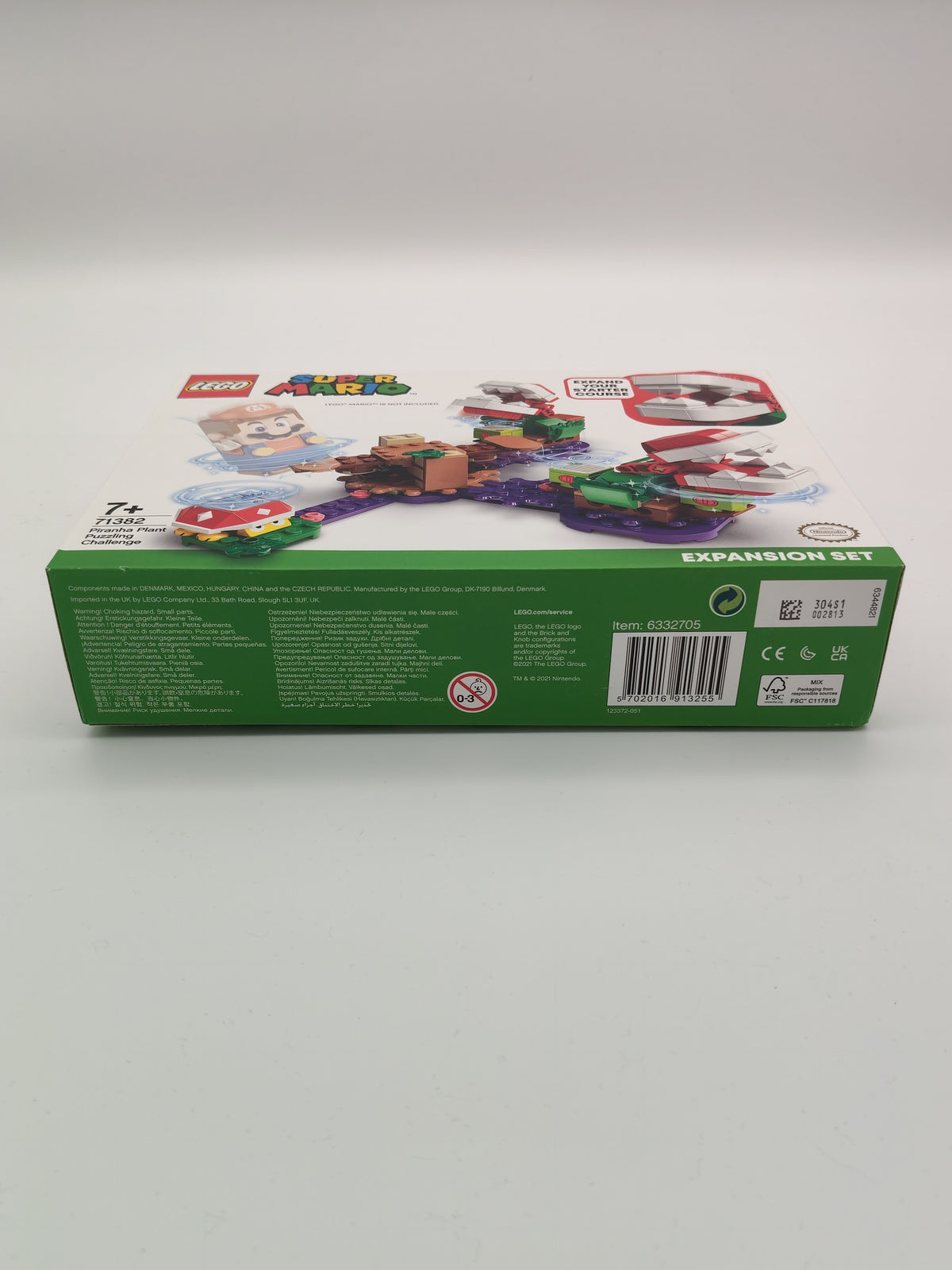 LEGO Super Mario: Piranha Plant Puzzling Challenge Expansion Set 71382 (New / Sealed - Near Mint)