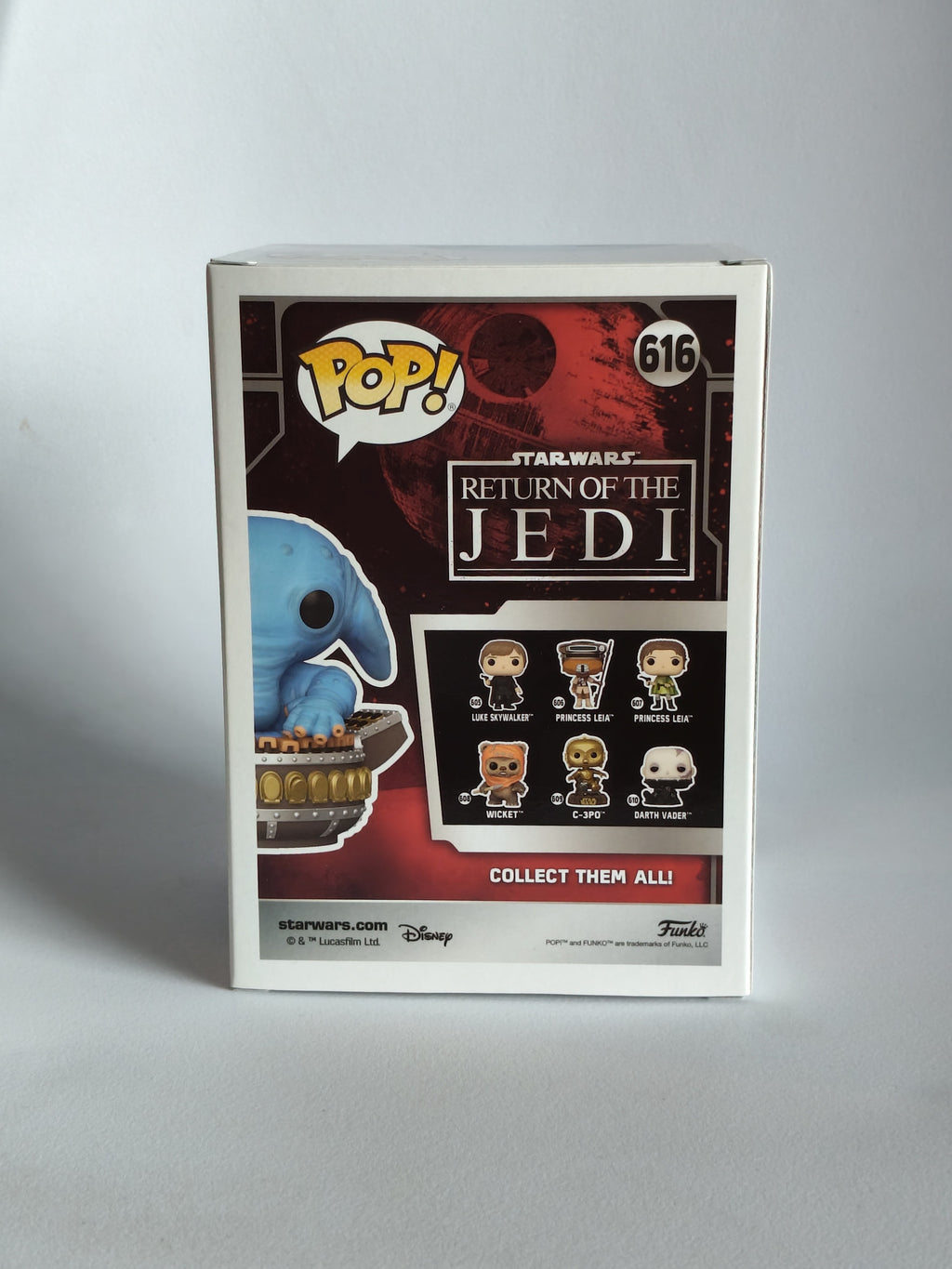 Funko Pop! Star Wars: Return of the Jedi 40th Anniversary – Max Rebo #616 Special Edition