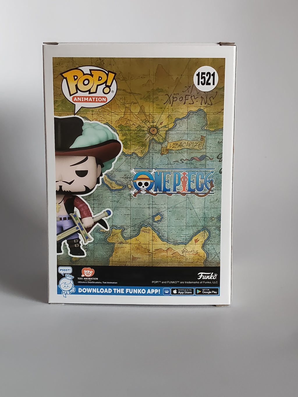Funko Pop! One Piece: Dracule Mihawk #1521 Funko Shop Exclusive (Near Mint)