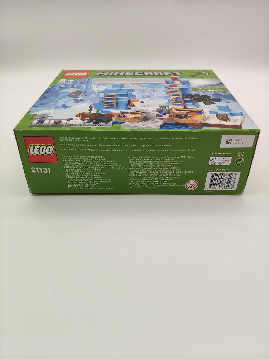 LEGO Minecraft: The Ice Spikes 21131 (New / Sealed - Good Box)