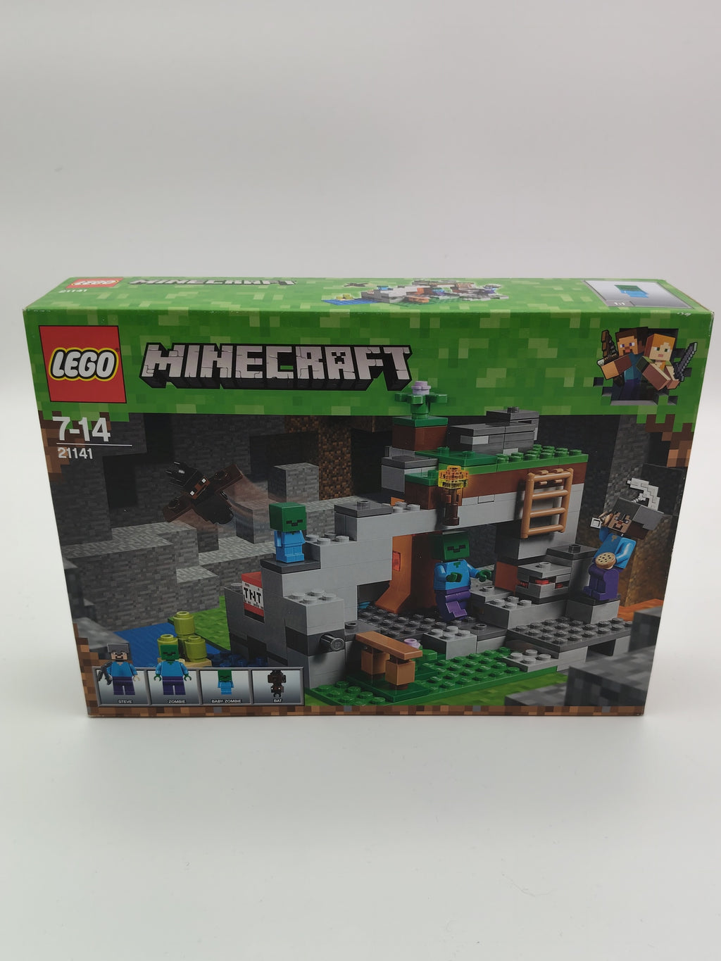 LEGO Minecraft: Zombiluola Set 21141 (New / Sealed - Excellent Box)