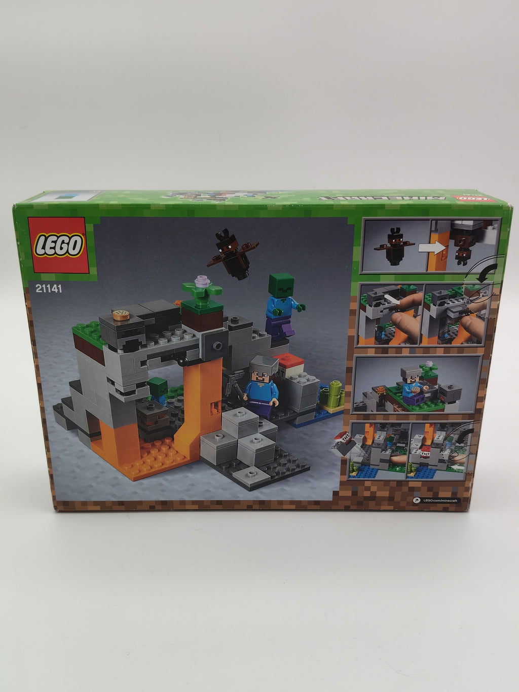 LEGO Minecraft: Zombiluola Set 21141 (New / Sealed - Excellent Box)