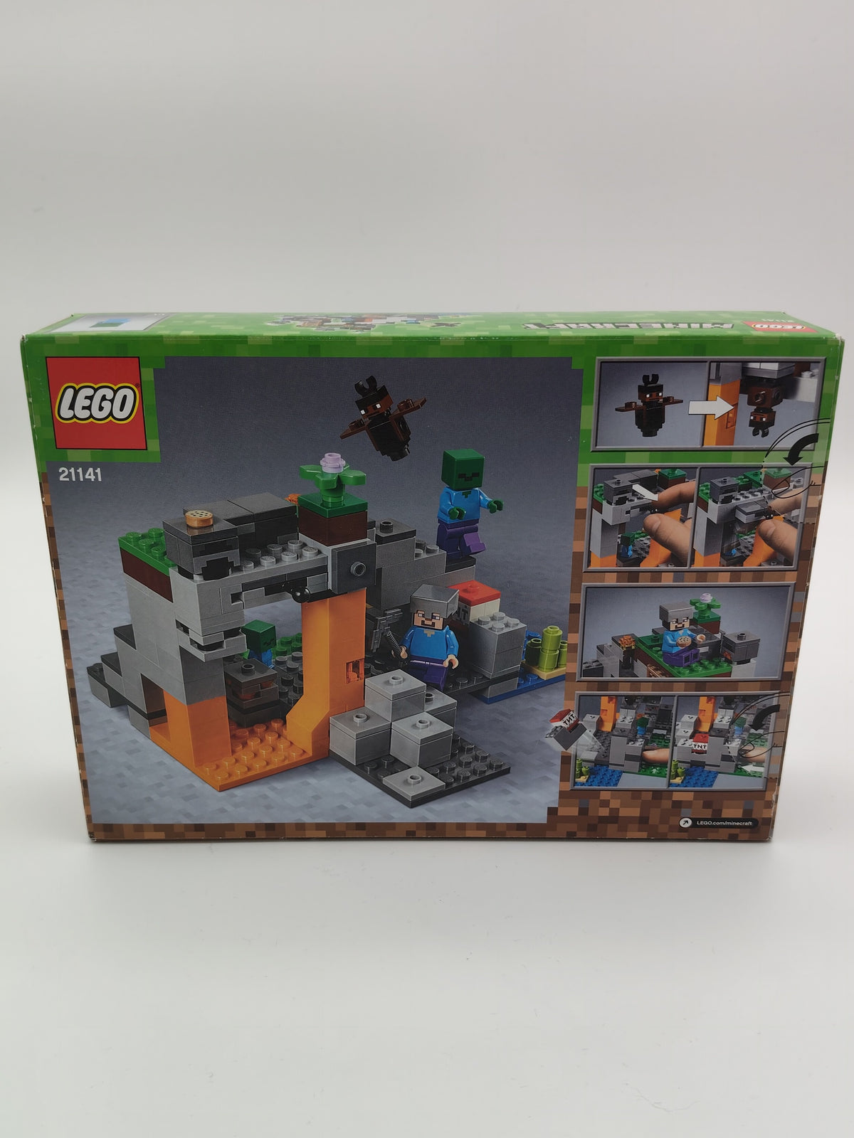 LEGO Minecraft: Zombiluola Set 21141 (New / Sealed - Excellent Box)