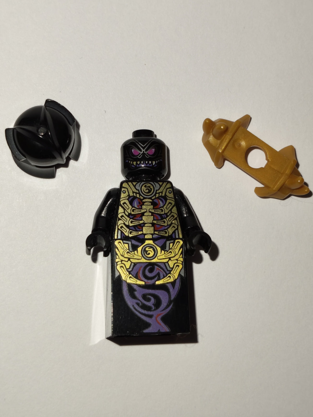 LEGO Ninjago: Overlord (Golden Master) - Rebooted Minifigure njo107 (Used / Excellent)