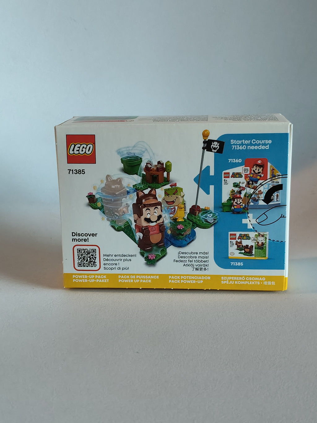 LEGO Super Mario: Tanooki Mario Power-Up Pack 71385 (New/Sealed)