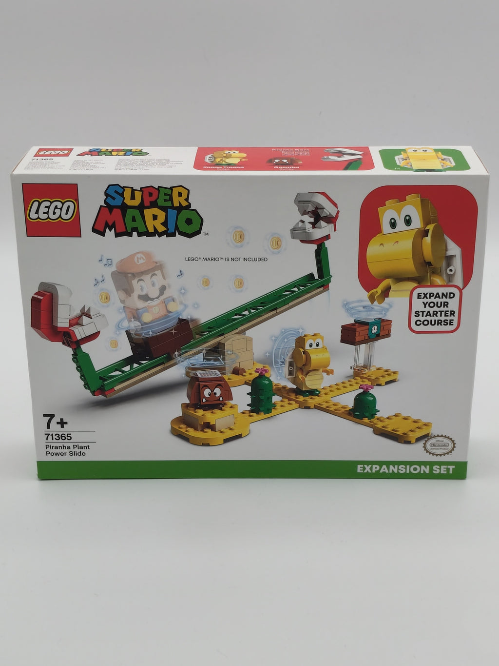 LEGO Super Mario: Piranha Plant Power Slide Expansion Set 71365 (New/Sealed - Near Mint)