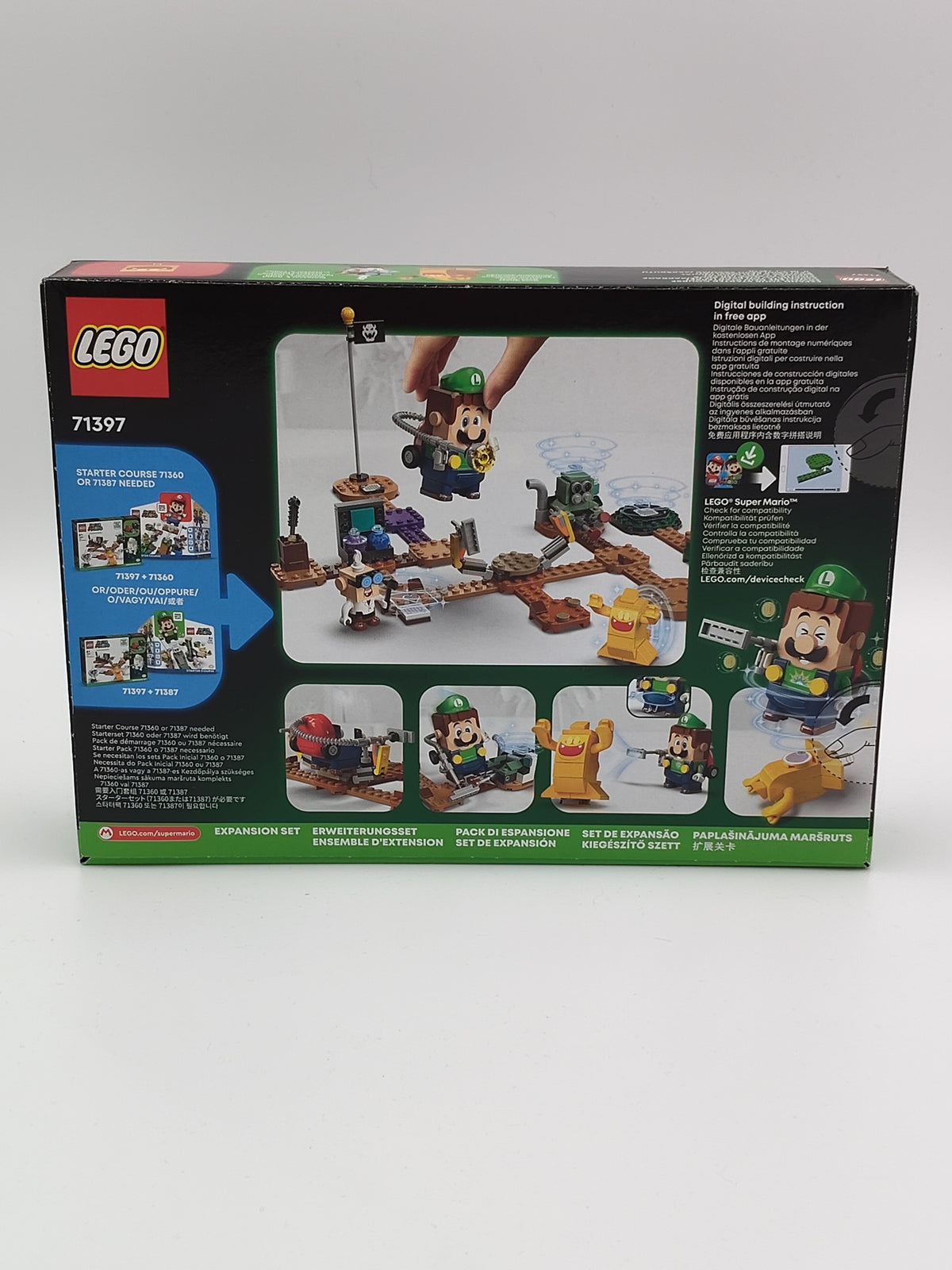 LEGO Super Mario: Luigi's Mansion Lab and Poltergust Expansion Set 71397 (New/Sealed)