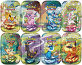 Pokémon TCG: Scarlet & Violet 8.5 Prismatic Evolutions – Mini Tin (Satunnainen / Factory Sealed)
