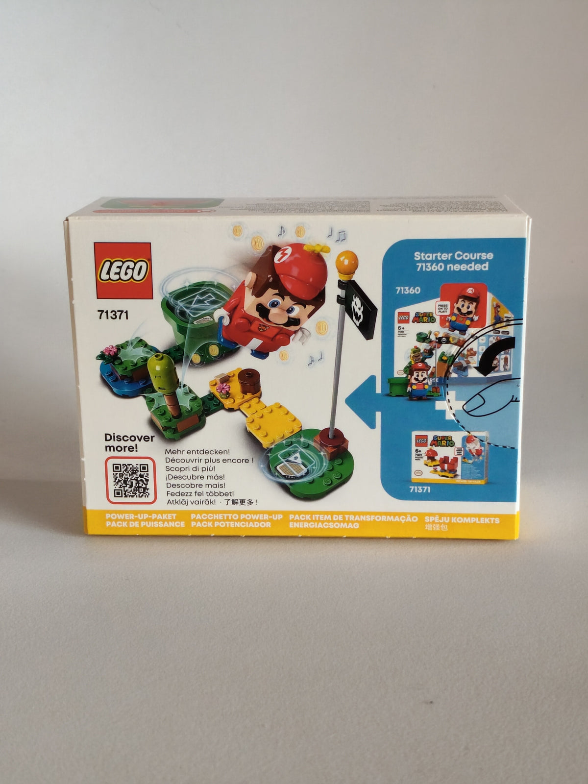 LEGO Super Mario: Propeller Mario Power-Up Pack 71371 (New/Sealed)