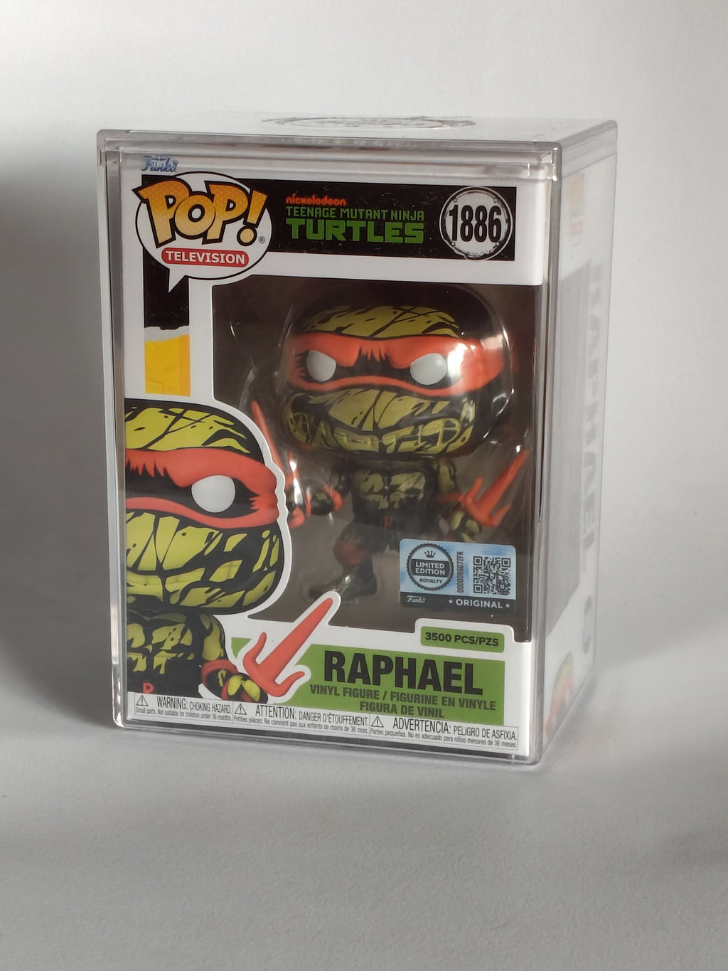 Funko Pop! TMNT: Raphael Deco #1886 (Royalty Limited Edition 3,500 PCS)