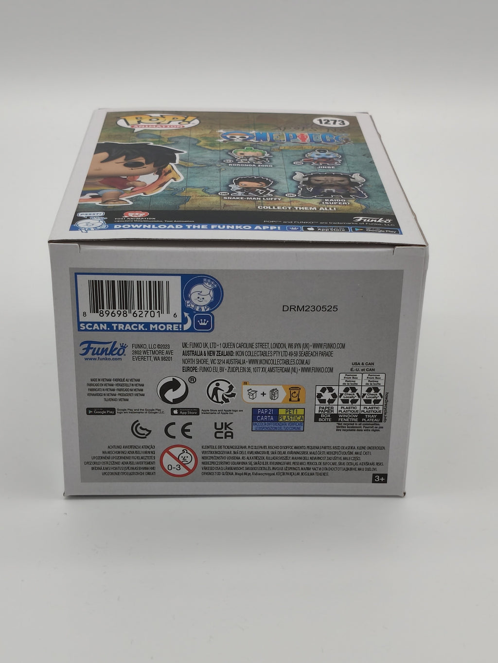 Funko Pop! Animation: One Piece – Red Hawk Luffy #1273 (Special Edition) – Near Mint to Excellent
