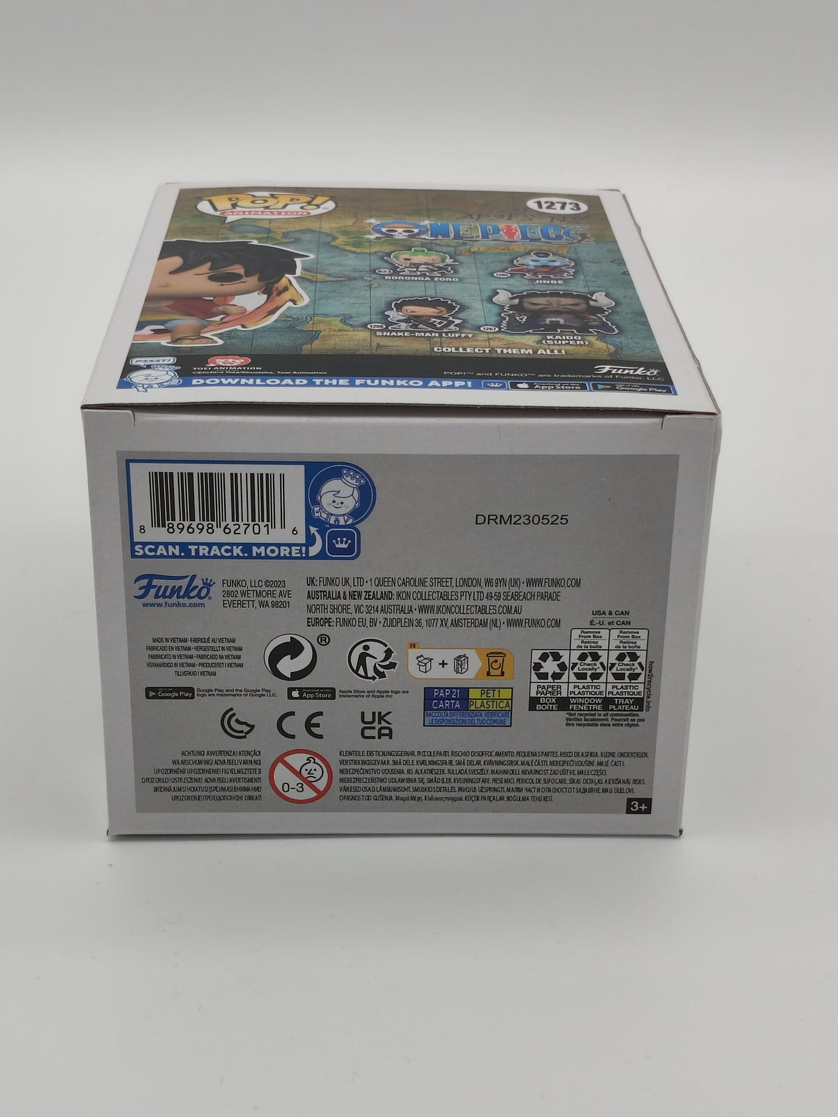 Funko Pop! Animation: One Piece – Red Hawk Luffy #1273 (Special Edition) – Near Mint to Excellent