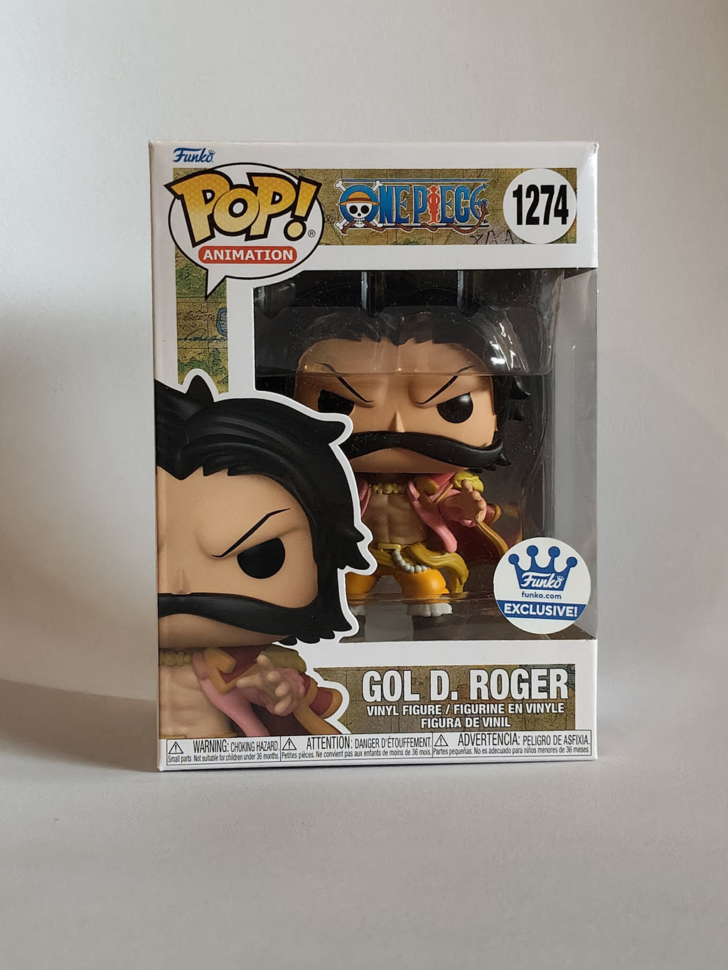 Funko Pop! One Piece: Gol D. Roger #1274 Funko Shop Exclusive (Near Mint)