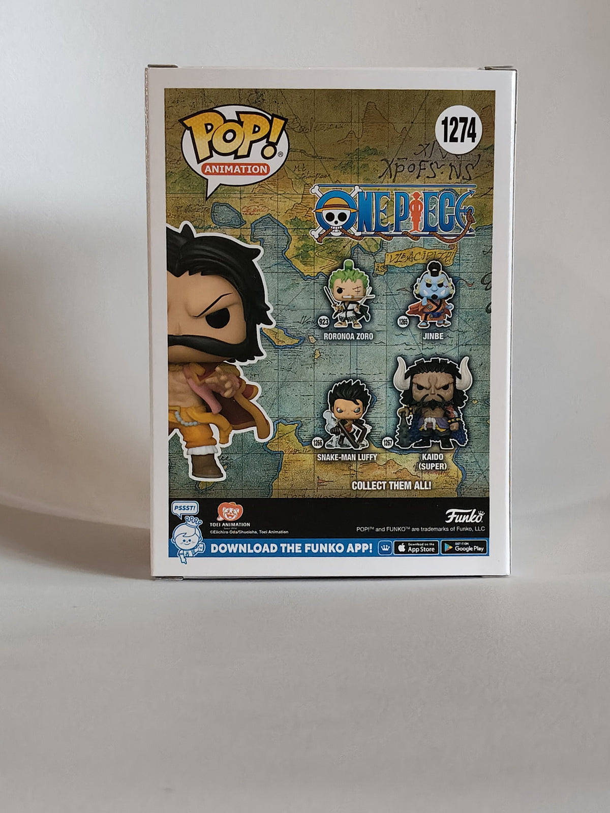 Funko Pop! One Piece: Gol D. Roger #1274 Funko Shop Exclusive (Near Mint)