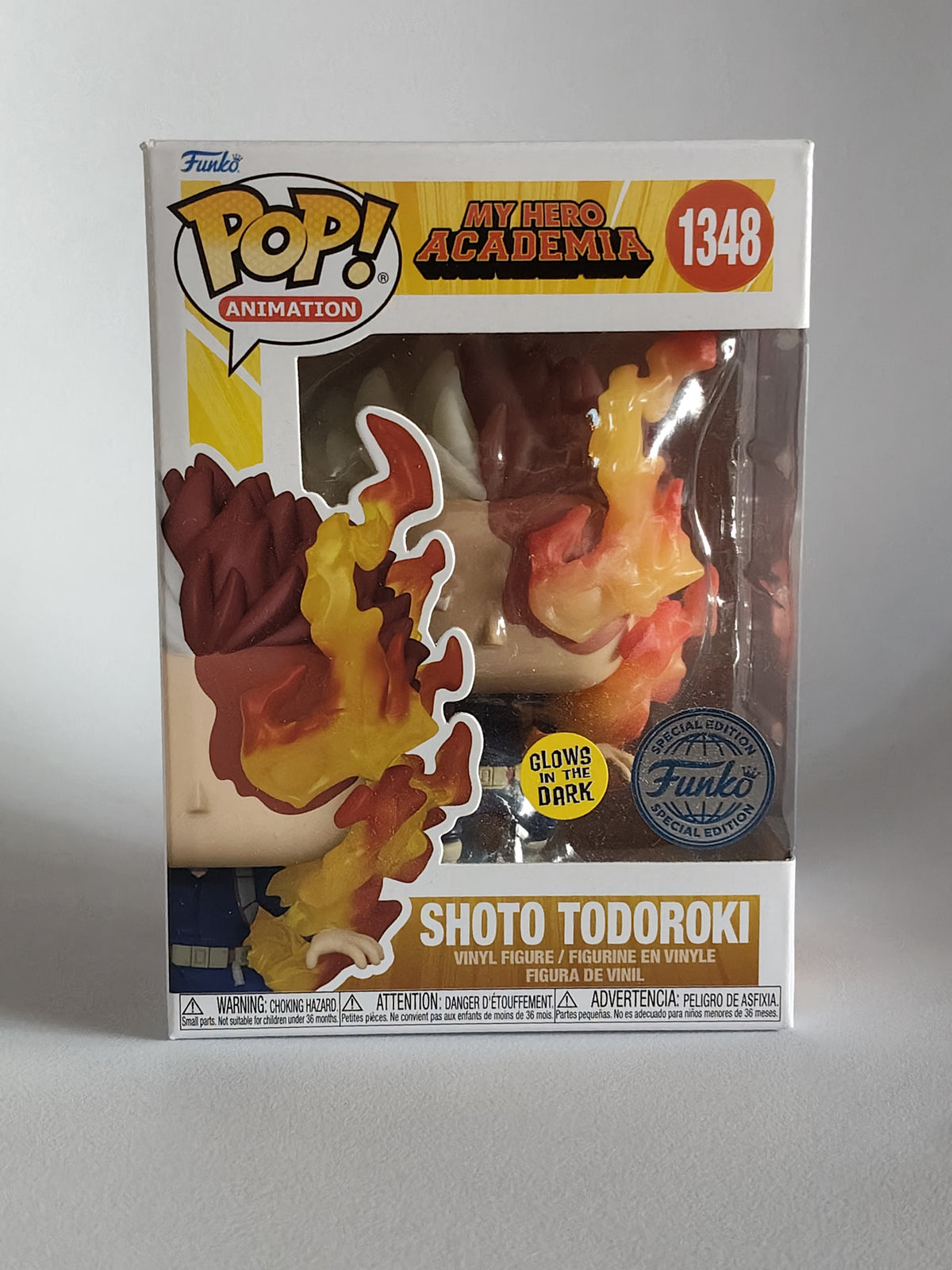 Funko Pop! Animation: My Hero Academia – Shoto Todoroki (Glow in the Dark) #1348 Special Edition (Near Mint)