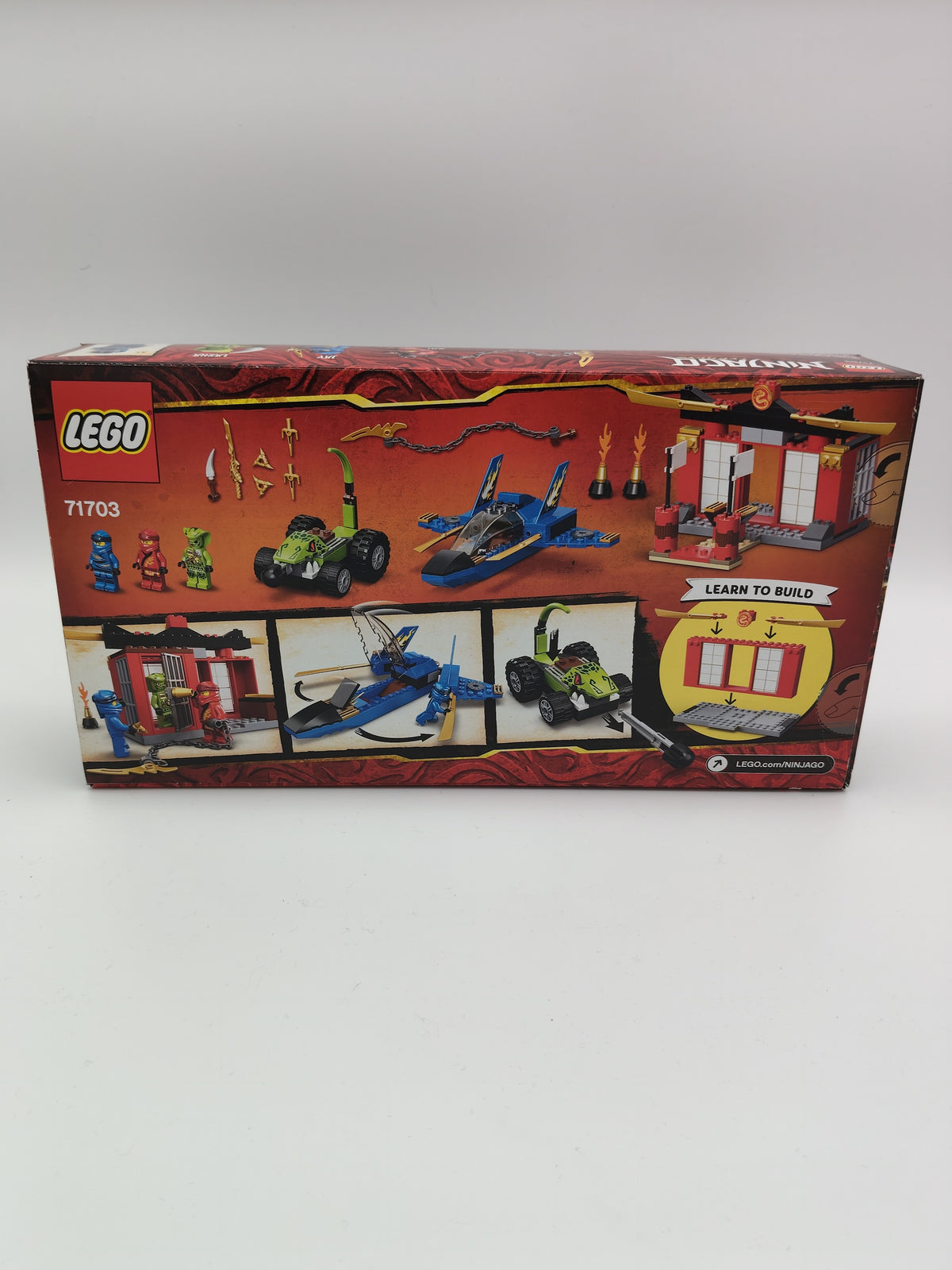LEGO NINJAGO Legacy: Myrskylennon taistelu 4+ Set 71703 (New / Sealed - Excellent Box)