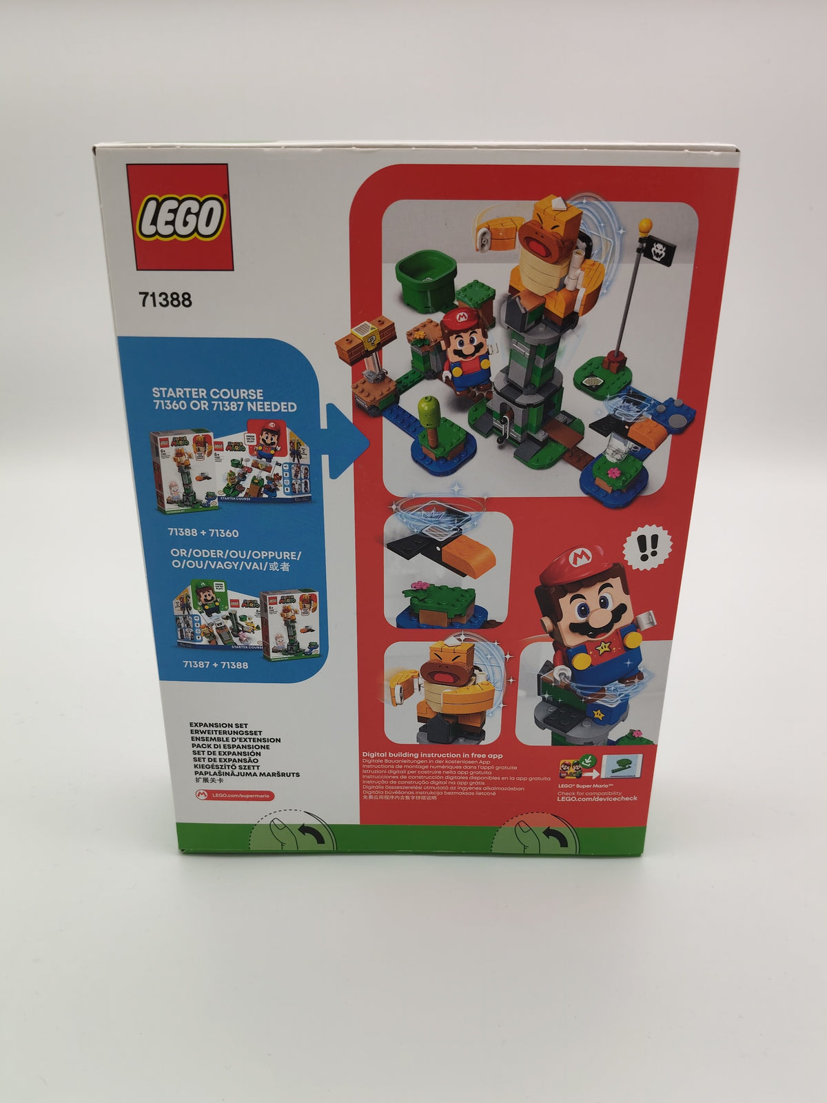 LEGO Super Mario: Boss Sumo Bro Topple Tower Expansion Set 71388 (New / Sealed - Near Mint)