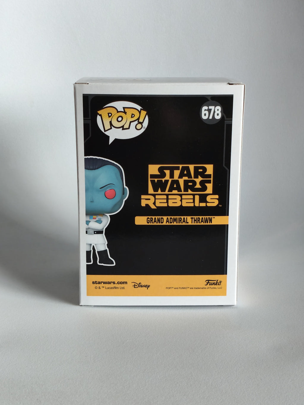 Funko Pop! Star Wars: Rebels – Grand Admiral Thrawn #678 Special Edition