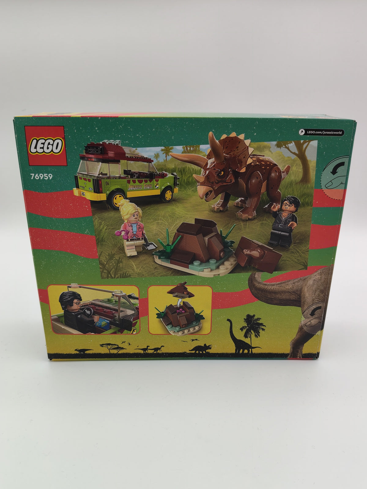LEGO Jurassic World: Triceratops-tutkimus Set 76959 (New / Sealed - Near Mint)