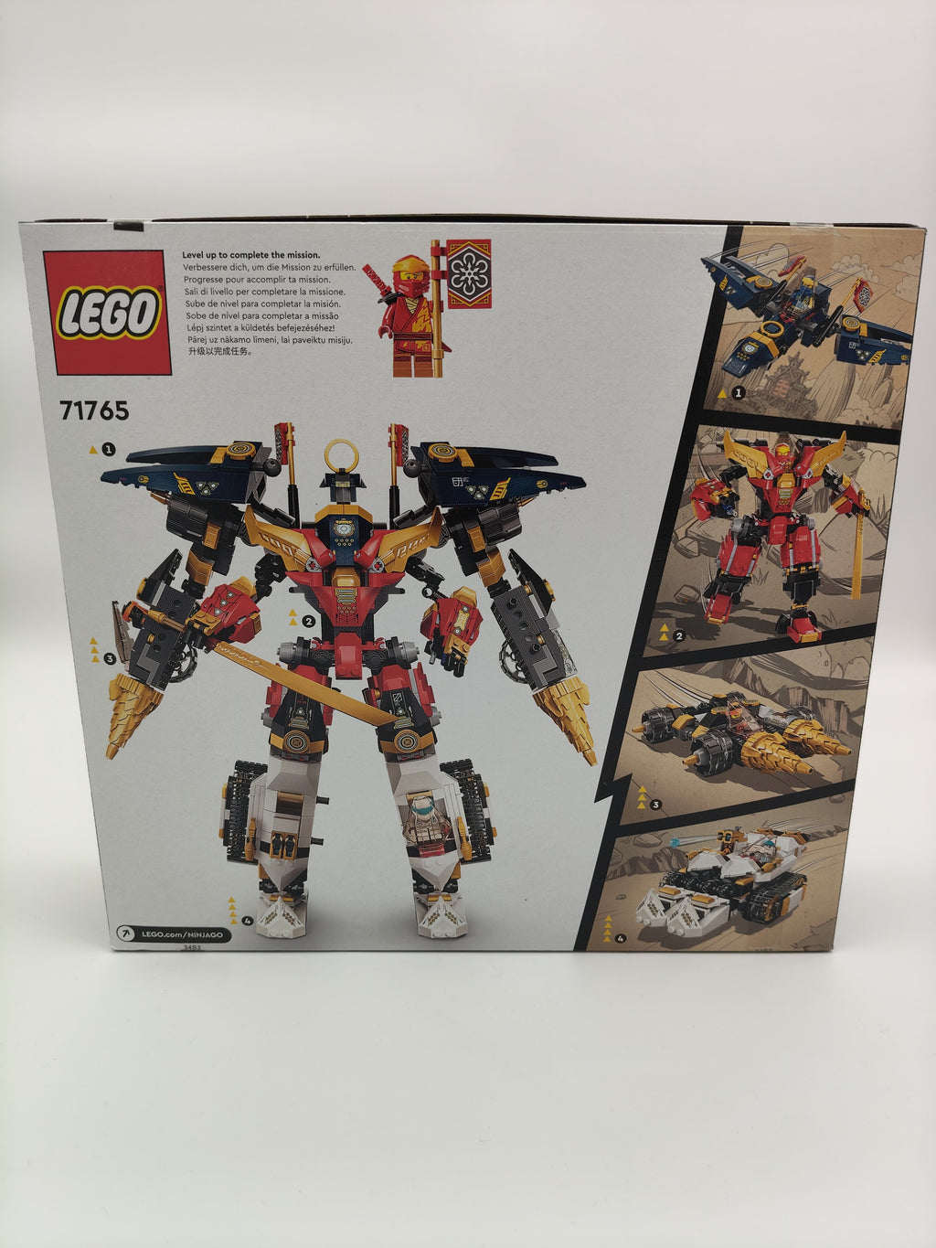 LEGO NINJAGO: Ninjojen ultrayhdistelmärobotti 4-in-1 Set 71765 (New / Sealed - Near Mint)