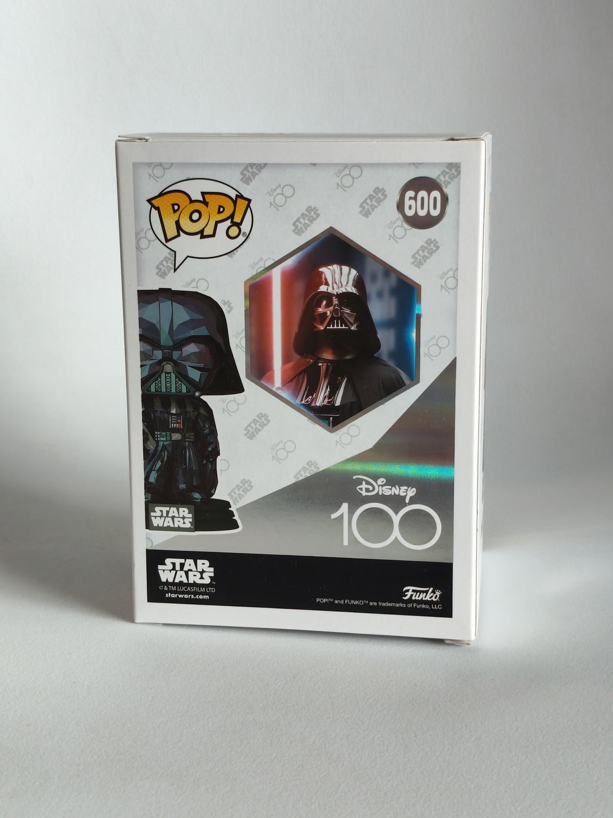 Funko Pop! Star Wars: Disney 100th Anniversary – Darth Vader (Facet) #600 Funko Shop Exclusive