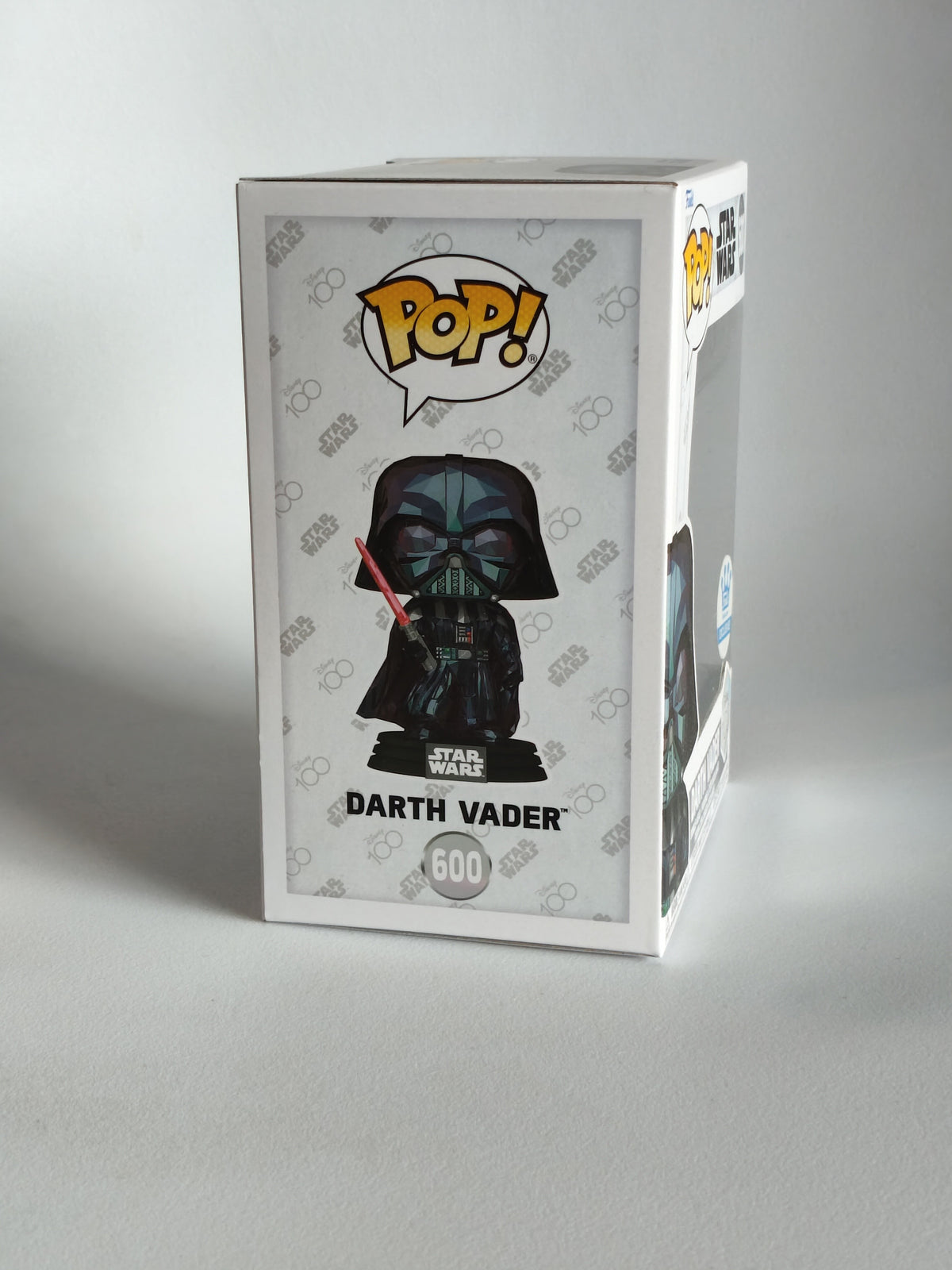 Funko Pop! Star Wars: Disney 100th Anniversary – Darth Vader (Facet) #600 Funko Shop Exclusive