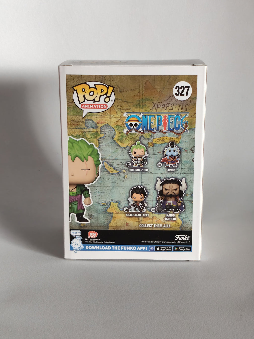 Funko Pop! Animation: One Piece – Roronoa Zoro #327 (Glow in the Dark Exclusive)