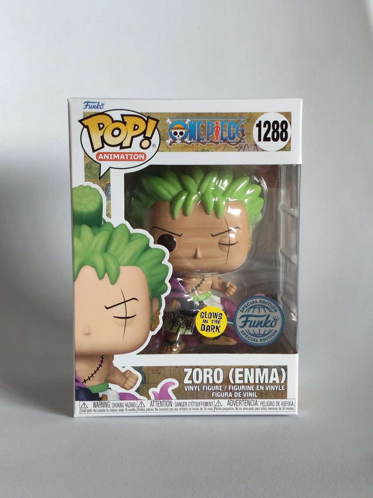 Funko Pop! One Piece: Zoro (Enma) (Glow in the Dark) #1288 Special Edition